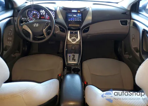 2013 Hyundai Elantra Gls z USA, uszkodzony, nr VIN 5NPDH4AE1DH342772